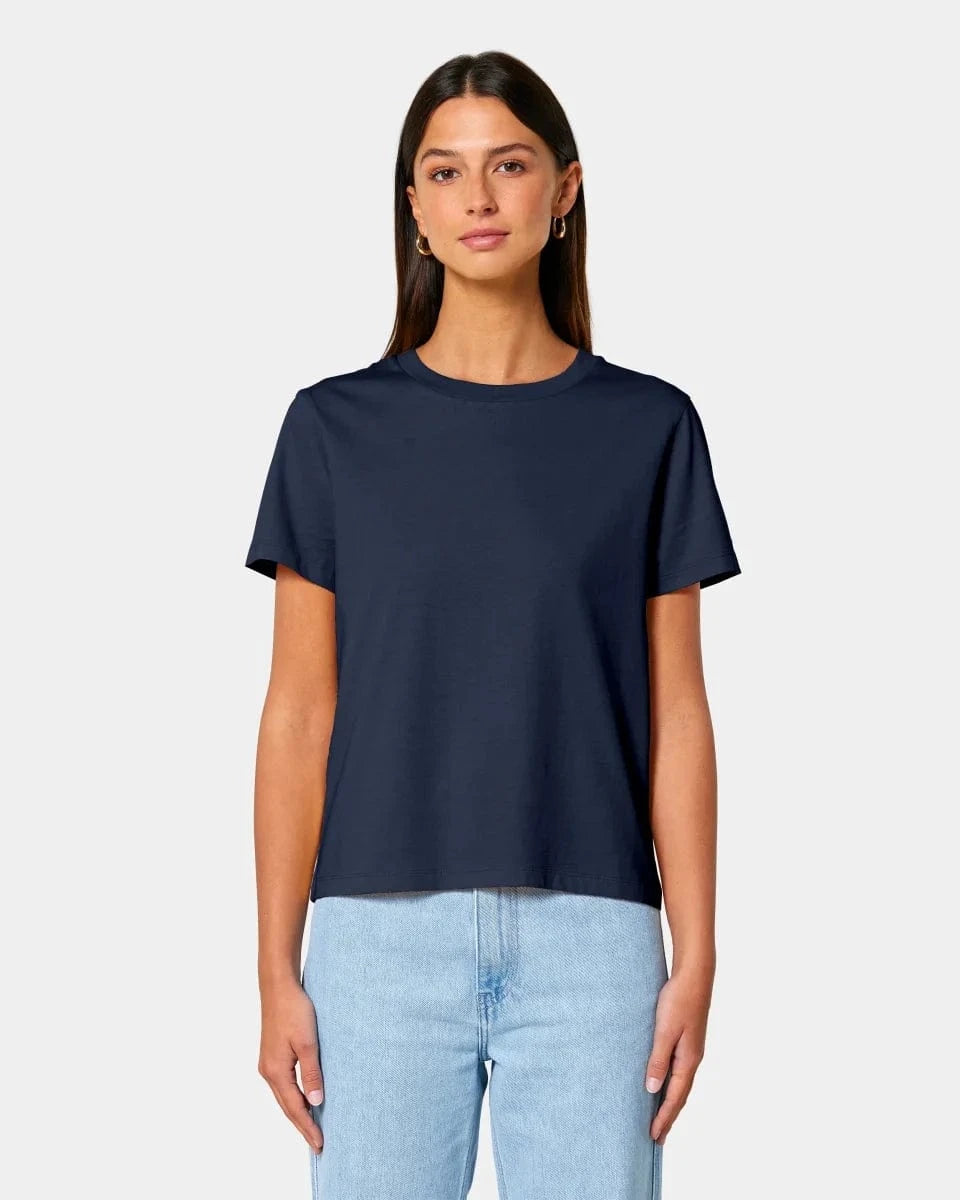 Schmidt Digitaldruck GmbH Foto auf T-Shirt Damen / French Navy / XS - aus nachhaltiger und fairer Produktion