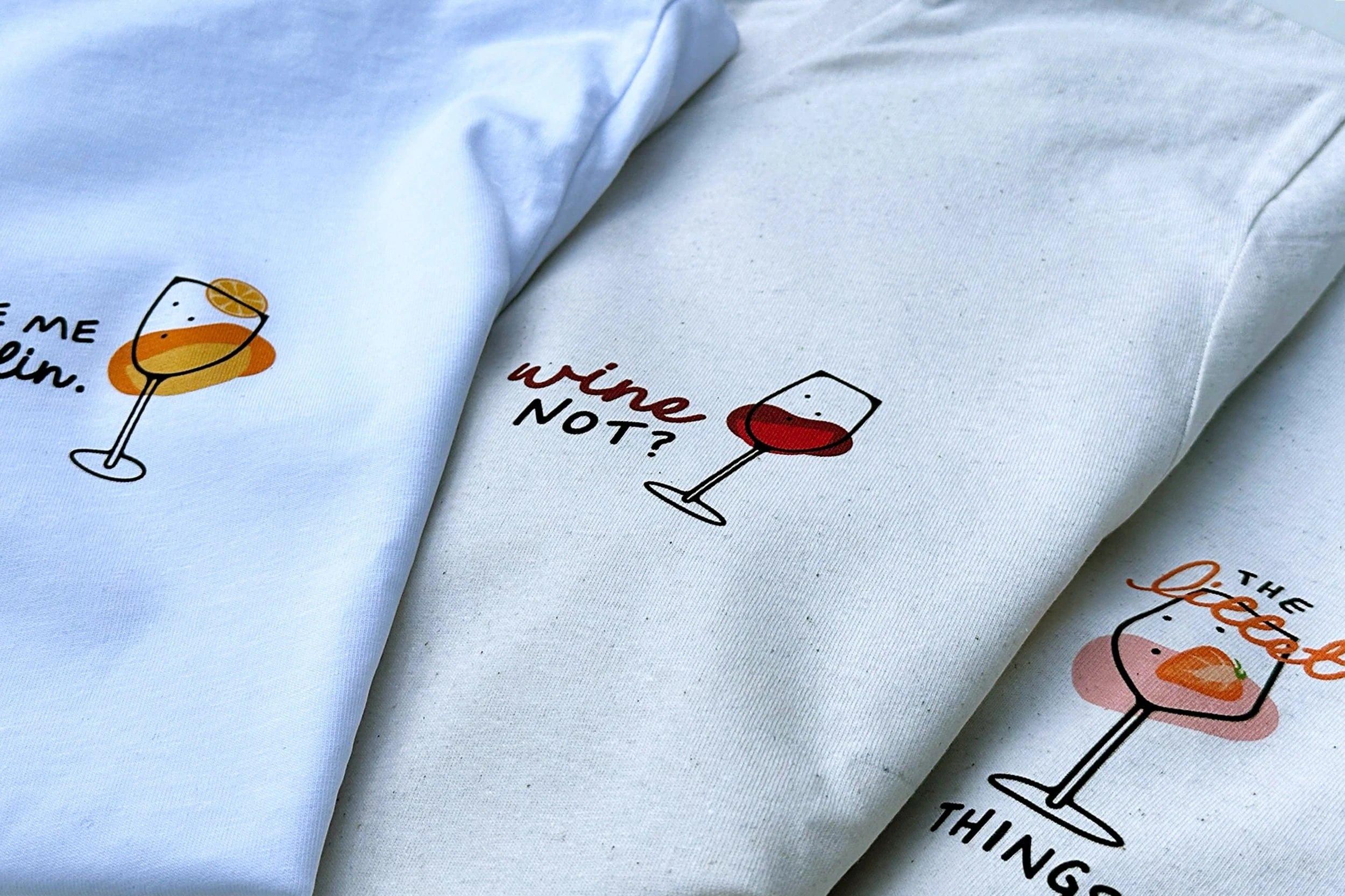 HEITER & LÄSSIG - Drink Couture aus BIO-Baumwolle - Wine not?