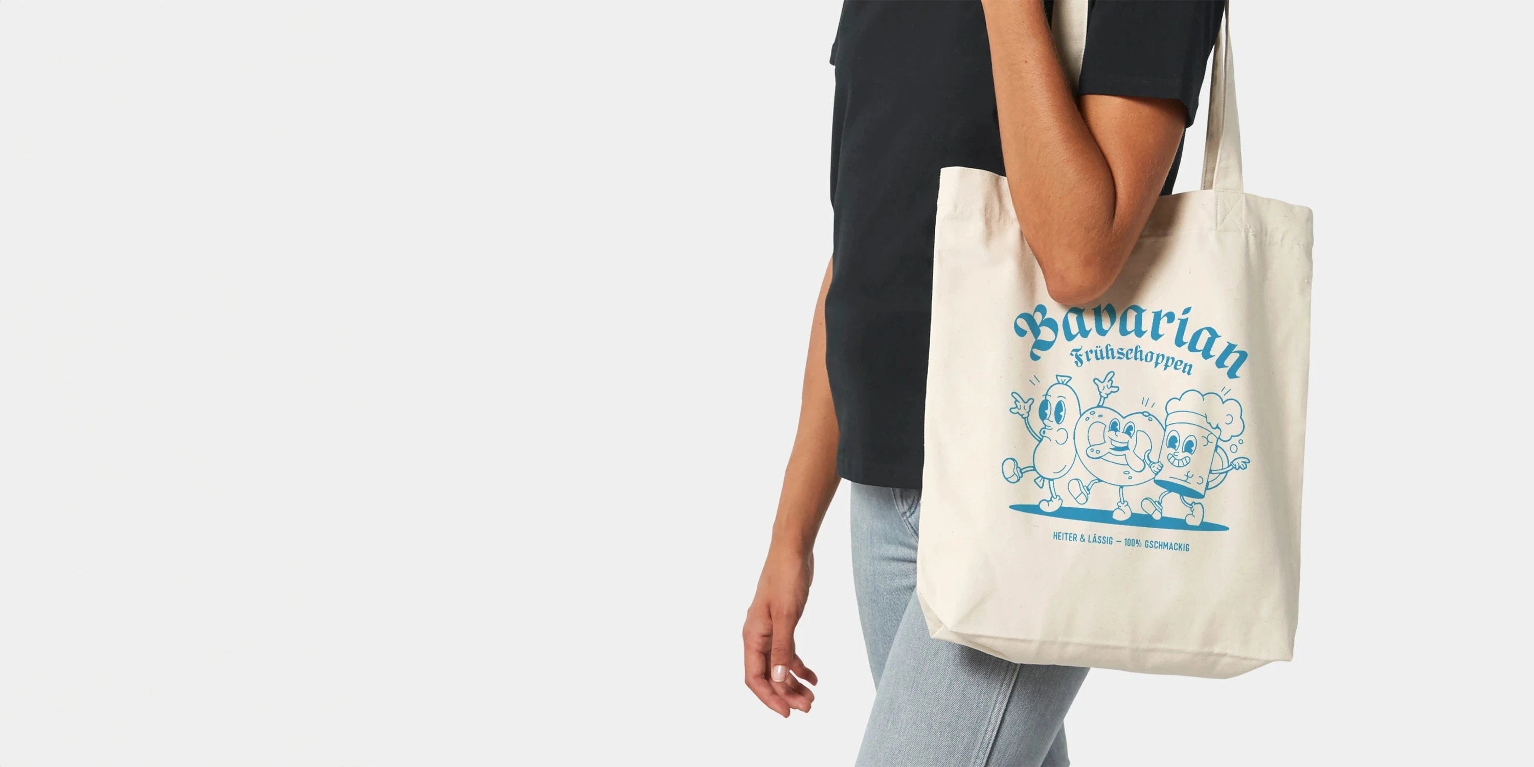 HEITER & LÄSSIG Frühschoppen Baumwolltasche | Nachhaltig & Bio