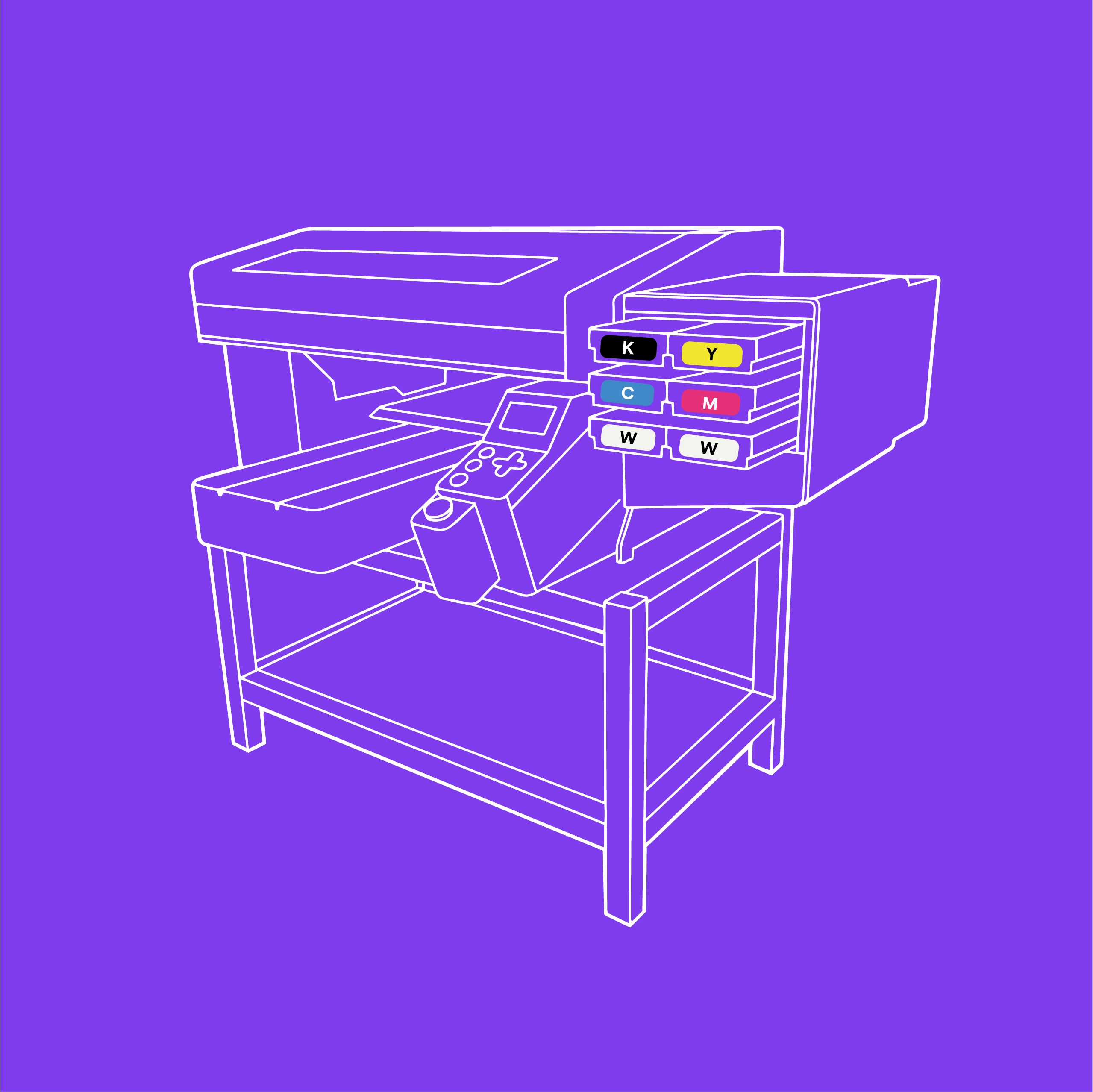 HEITER & LÄSSIG - DTG Textildruck - Brother GTX