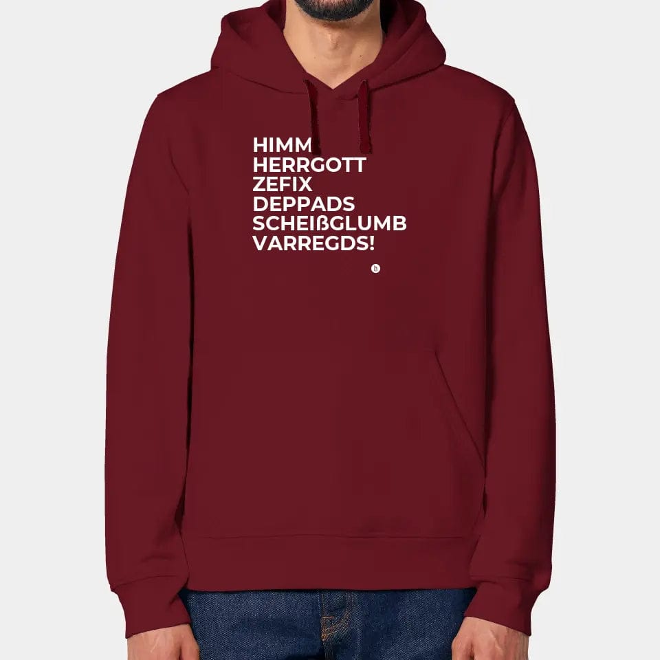 TeeInBlue Hoodie "Himmi Herrgott" - aus nachhaltiger und fairer Produktion