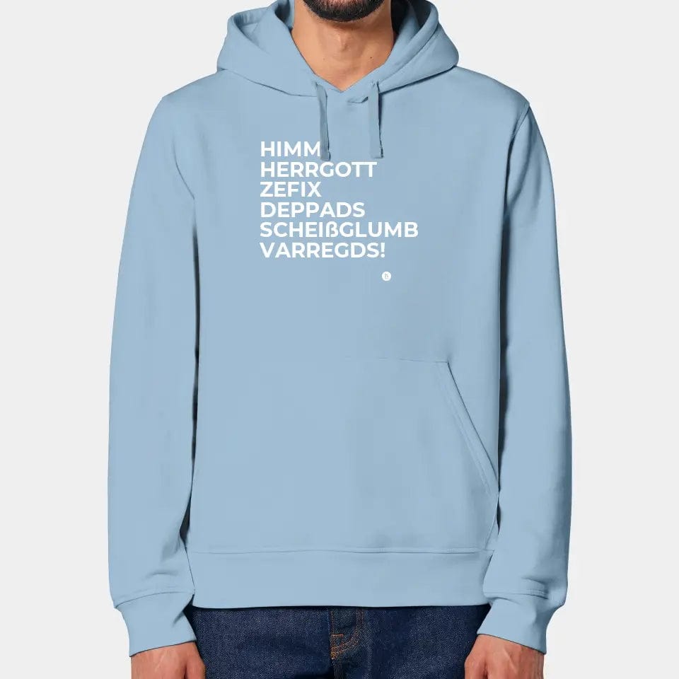 TeeInBlue Hoodie "Himmi Herrgott" - aus nachhaltiger und fairer Produktion