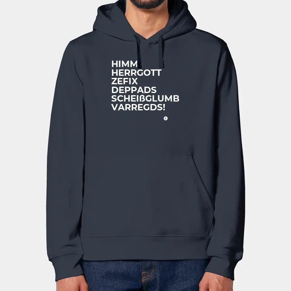 TeeInBlue Hoodie "Himmi Herrgott" - aus nachhaltiger und fairer Produktion