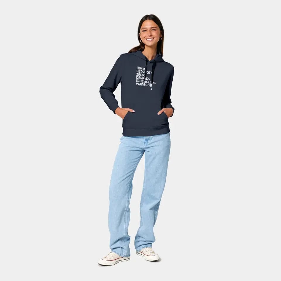 TeeInBlue Hoodie "Himmi Herrgott" - aus nachhaltiger und fairer Produktion