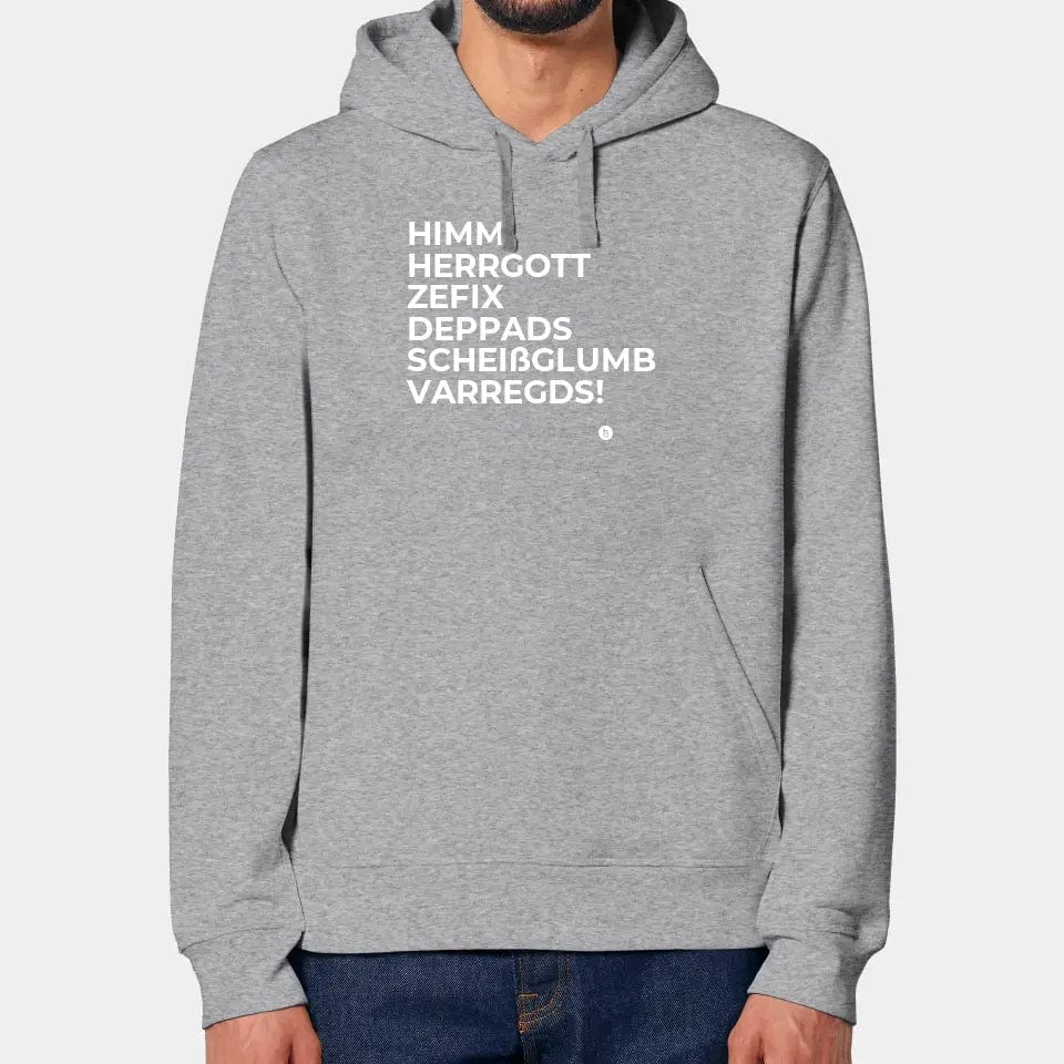 TeeInBlue Hoodie "Himmi Herrgott" - aus nachhaltiger und fairer Produktion