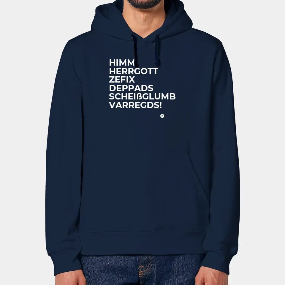 TeeInBlue Hoodie "Himmi Herrgott" - aus nachhaltiger und fairer Produktion