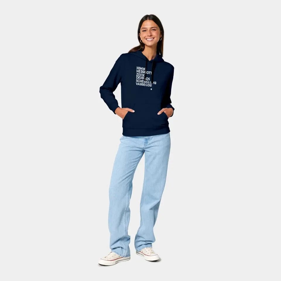 TeeInBlue Hoodie "Himmi Herrgott" - aus nachhaltiger und fairer Produktion