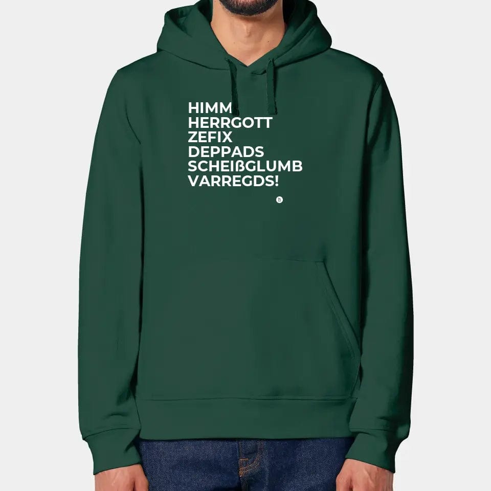 TeeInBlue Hoodie "Himmi Herrgott" - aus nachhaltiger und fairer Produktion