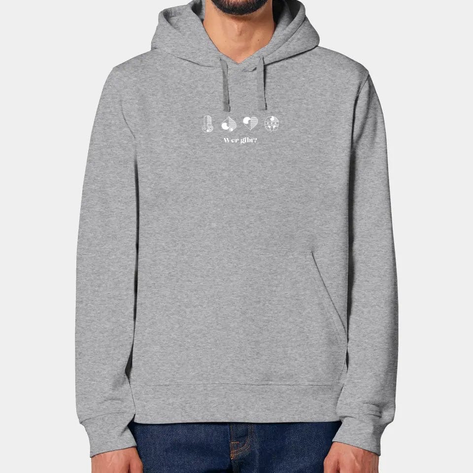 TeeInBlue Hoodie "Kartenfarben" - aus nachhaltiger und fairer Produktion