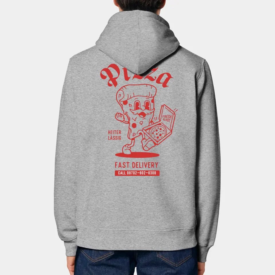 TeeInBlue Hoodie "Pizza" - aus nachhaltiger und fairer Produktion
