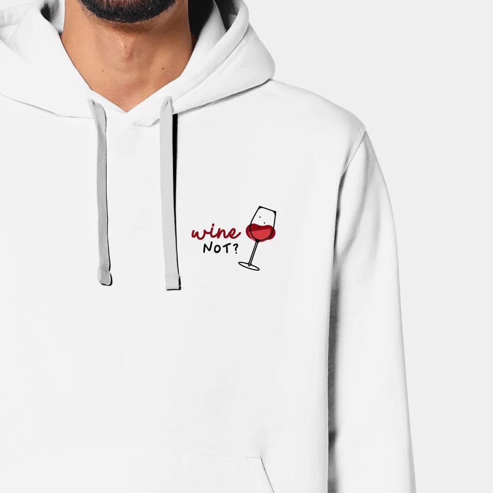 TeeInBlue Hoodie "Wein" Stanley/Stella Drummer 2.0 / weiß / XXS - aus nachhaltiger und fairer Produktion