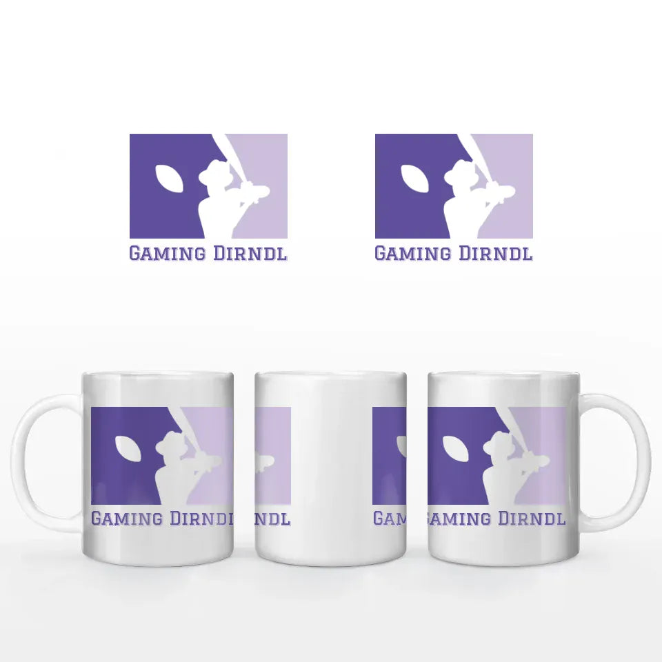 Schmidt Digitaldruck GmbH Motivtasse "Baseball" Keramik-Tasse / Weiß / 330 ml - aus nachhaltiger und fairer Produktion