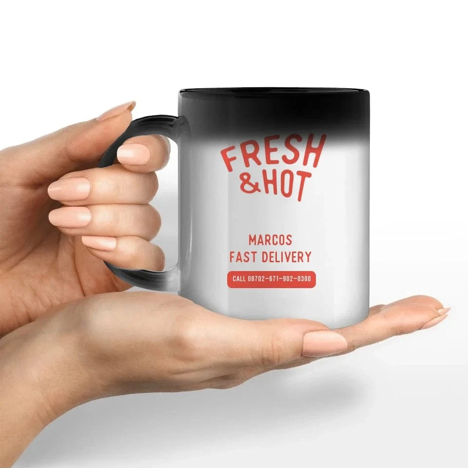 Schmidt Digitaldruck GmbH Motivtasse "Pizza" - aus nachhaltiger und fairer Produktion