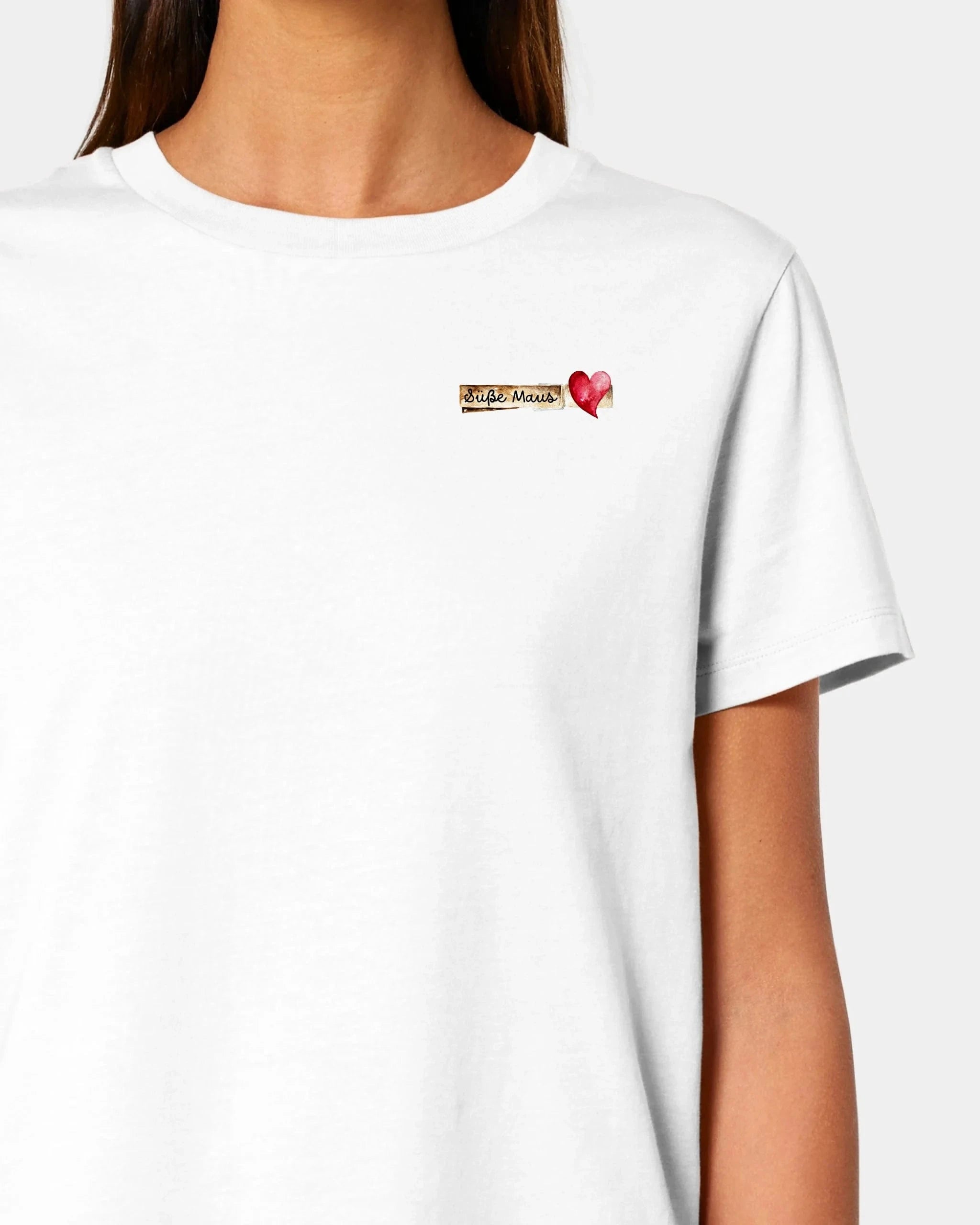 Schmidt Digitaldruck GmbH Personalisiertes T-Shirt "Glubbal" Damen / Weiß / XS - aus nachhaltiger und fairer Produktion