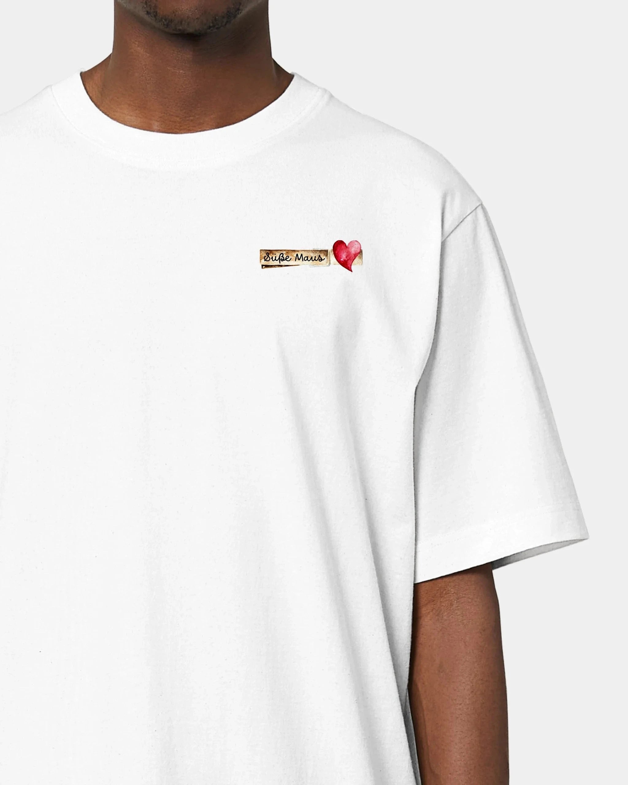 Schmidt Digitaldruck GmbH Personalisiertes T-Shirt "Glubbal" Oversized / Weiß / XXS - aus nachhaltiger und fairer Produktion