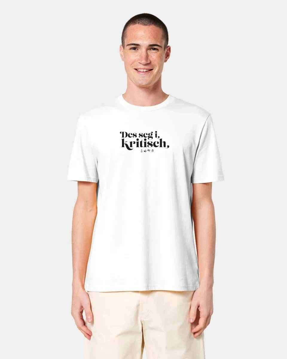 Schmidt Digitaldruck GmbH Personalisiertes T-Shirt "Watten - Des seg i kritisch" - aus nachhaltiger und fairer Produktion