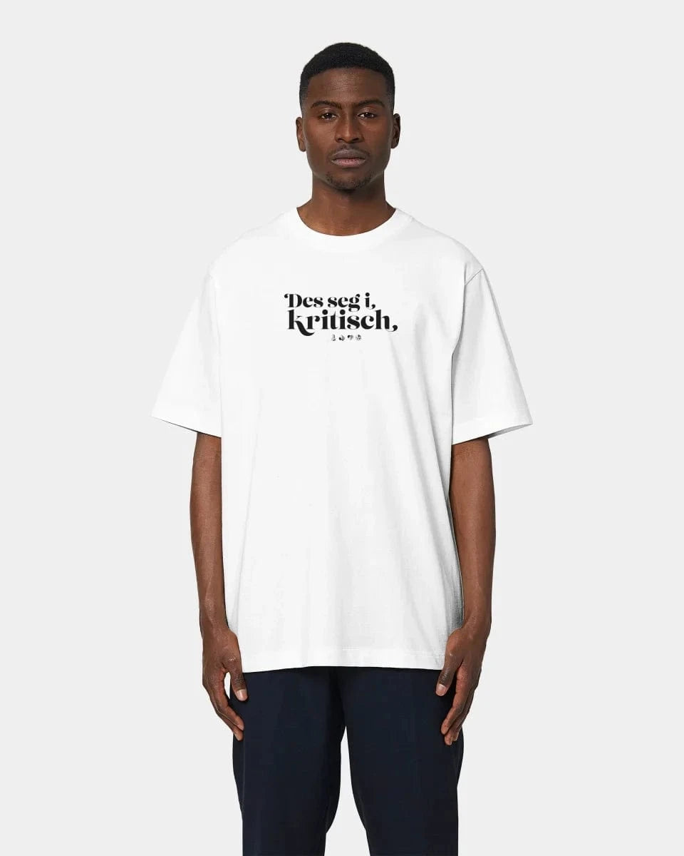 Schmidt Digitaldruck GmbH Personalisiertes T-Shirt "Watten - Des seg i kritisch" - aus nachhaltiger und fairer Produktion