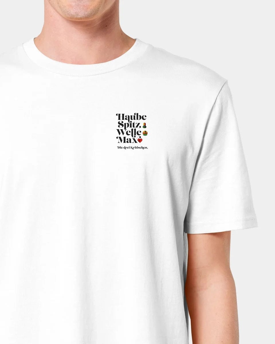 TeeInBlue Personalisiertes T-Shirt "Watten" Unisex / Weiß / XXS - aus nachhaltiger und fairer Produktion