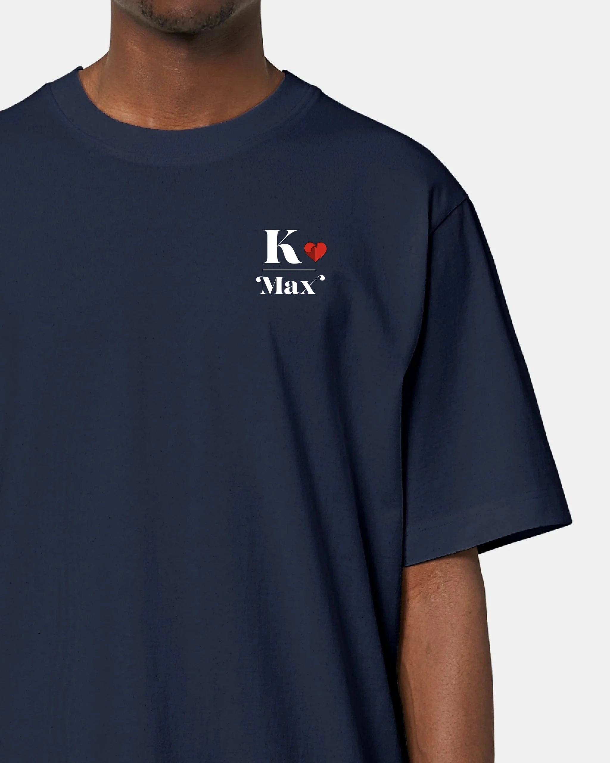 Schmidt Digitaldruck GmbH Personalisiertes T-Shirt "Watten - Kritische" Oversized / French Navy / XXS - aus nachhaltiger und fairer Produktion