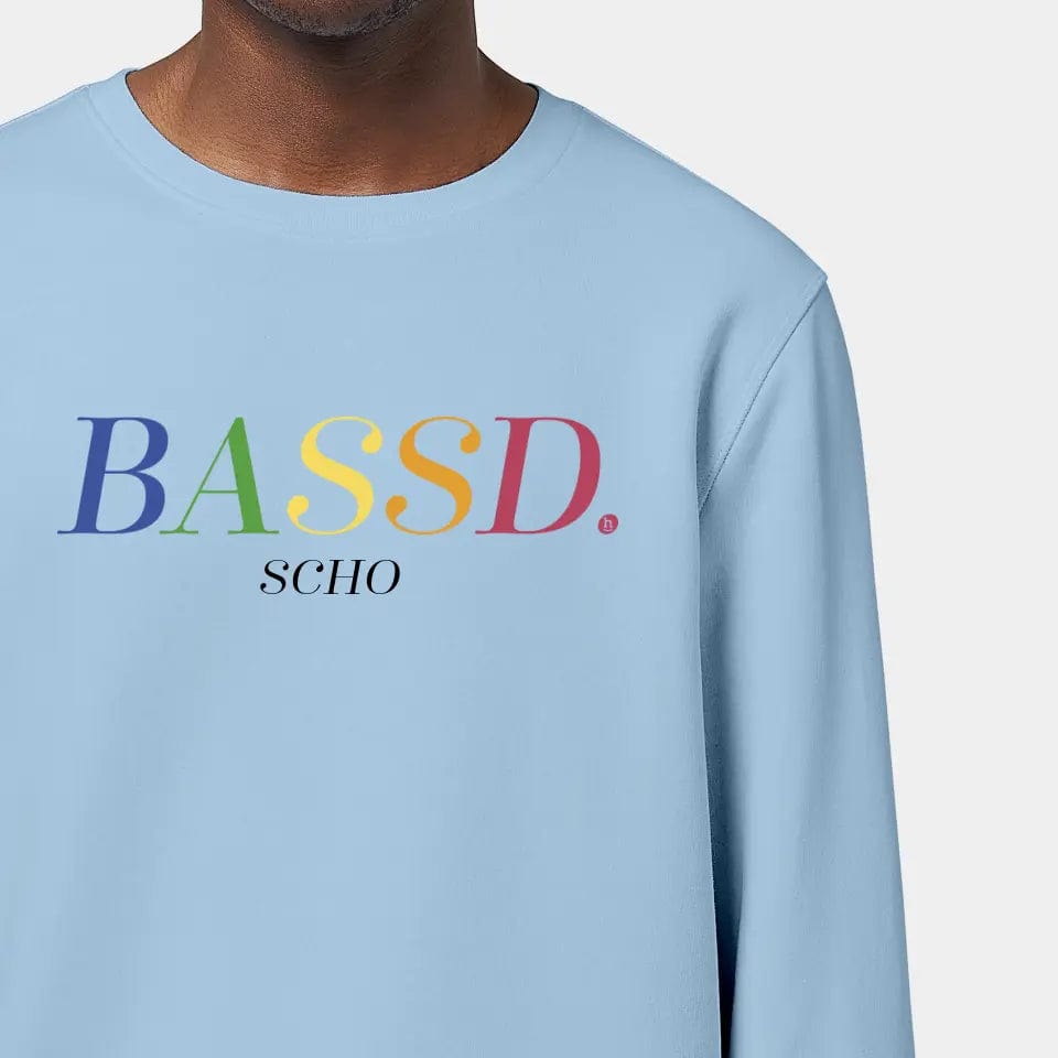 TeeInBlue Sweatshirt "Bassd" Stanley/Stella Roller / sky blue / 3XL - aus nachhaltiger und fairer Produktion