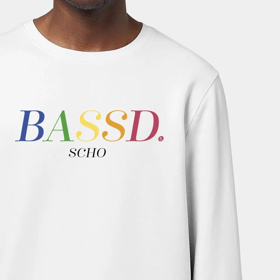 TeeInBlue Sweatshirt "Bassd" Stanley/Stella Roller / weiß / 3XL - aus nachhaltiger und fairer Produktion