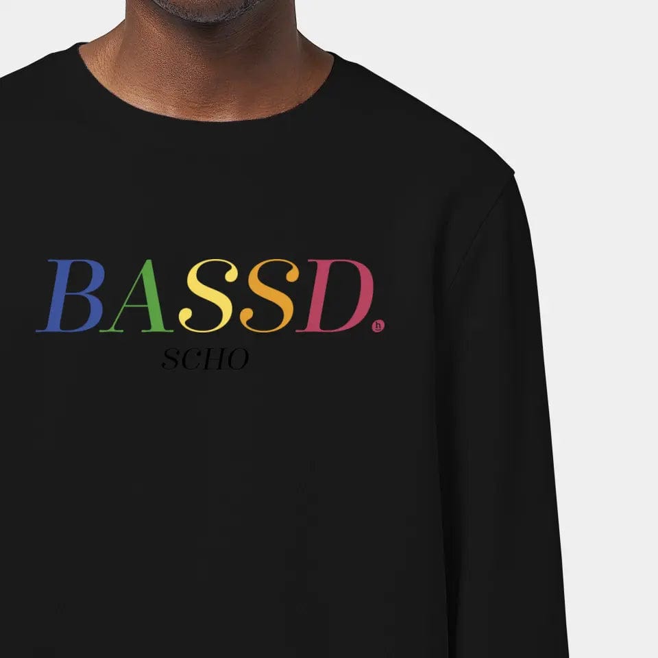 TeeInBlue Sweatshirt "Bassd" Stanley/Stella Roller / schwarz / XXS - aus nachhaltiger und fairer Produktion