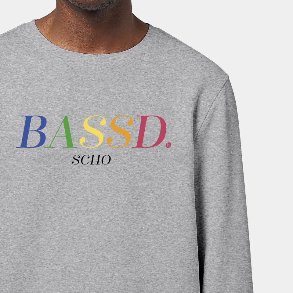 TeeInBlue Sweatshirt "Bassd" Stanley/Stella Roller / heather grey / XXS - aus nachhaltiger und fairer Produktion