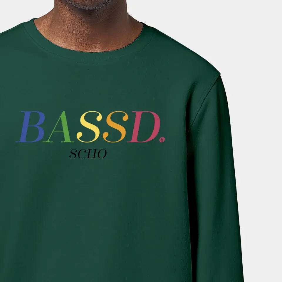 TeeInBlue Sweatshirt "Bassd" Stanley/Stella Roller / bottle green / S - aus nachhaltiger und fairer Produktion