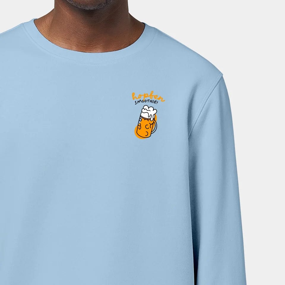 TeeInBlue Sweatshirt "Bier" Stanley/Stella Roller / sky blue / XXS - aus nachhaltiger und fairer Produktion