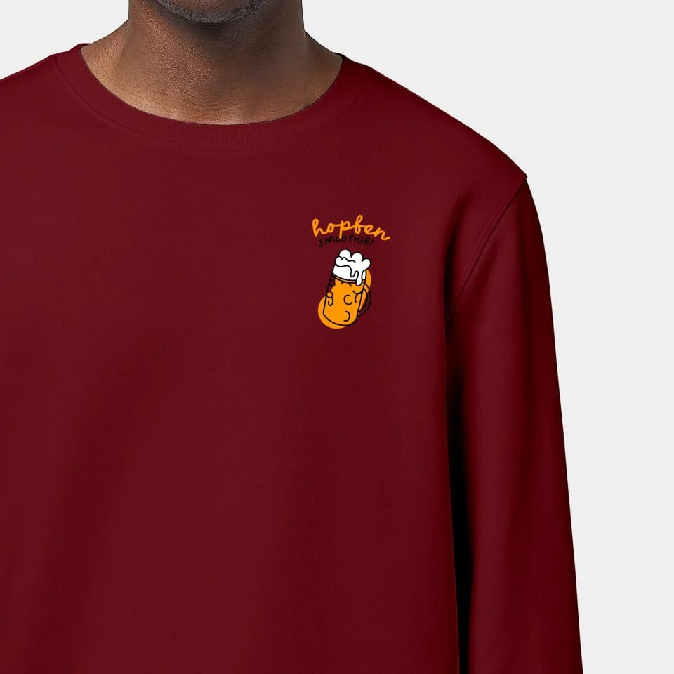 TeeInBlue Sweatshirt "Bier" Stanley/Stella Roller / burgundy / XXS - aus nachhaltiger und fairer Produktion