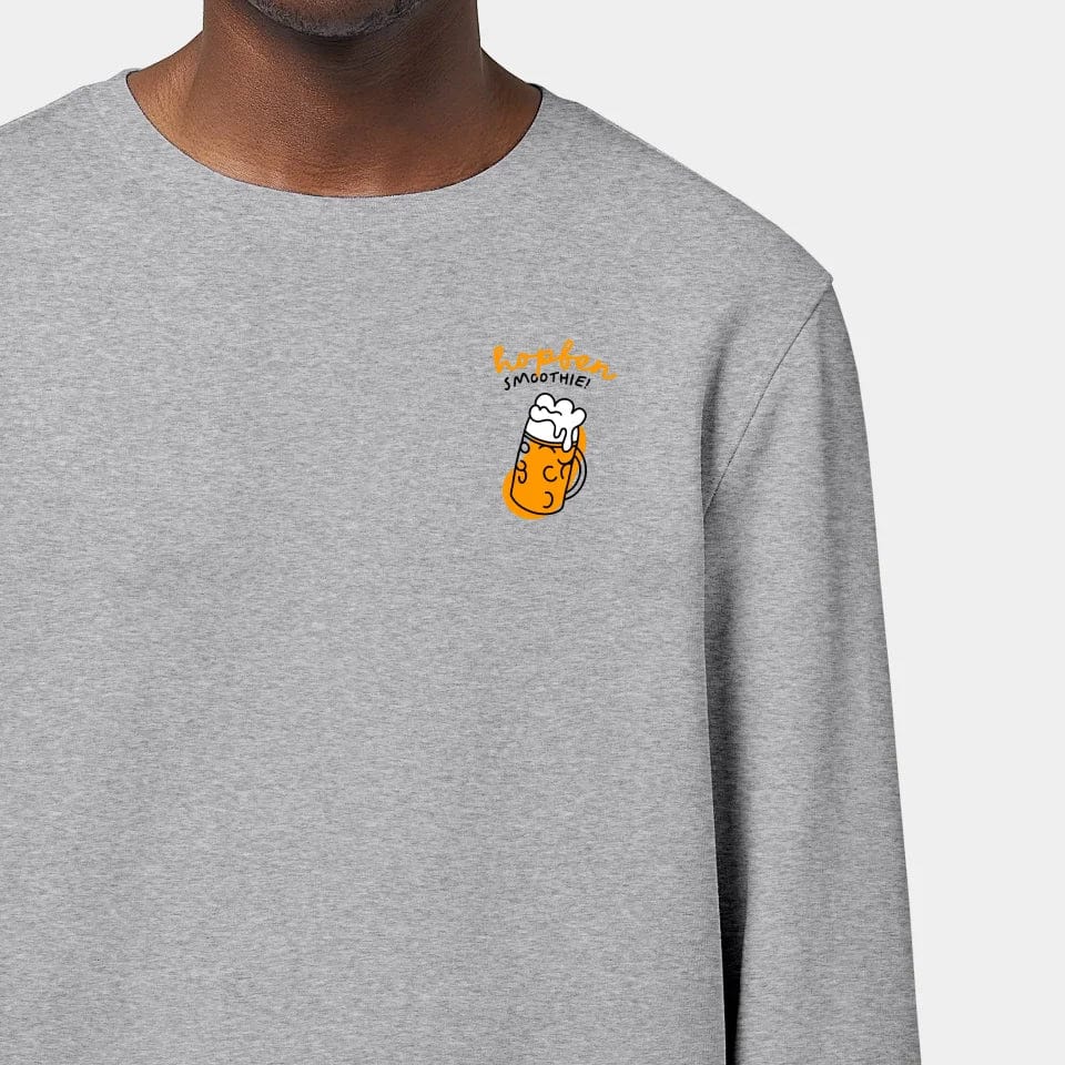 TeeInBlue Sweatshirt "Bier" Stanley/Stella Roller / heather grey / XXS - aus nachhaltiger und fairer Produktion