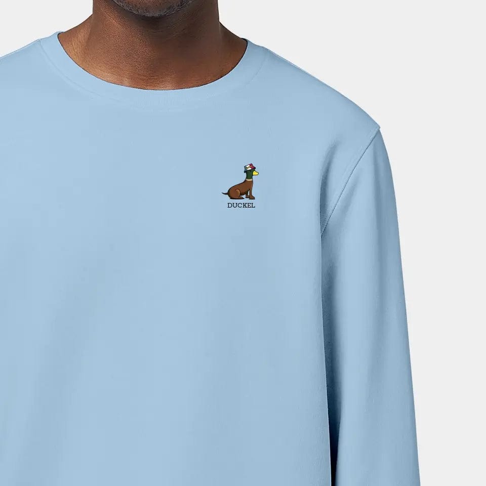 TeeInBlue Sweatshirt "Duckel" Stanley/Stella Roller / sky blue / XXS - aus nachhaltiger und fairer Produktion