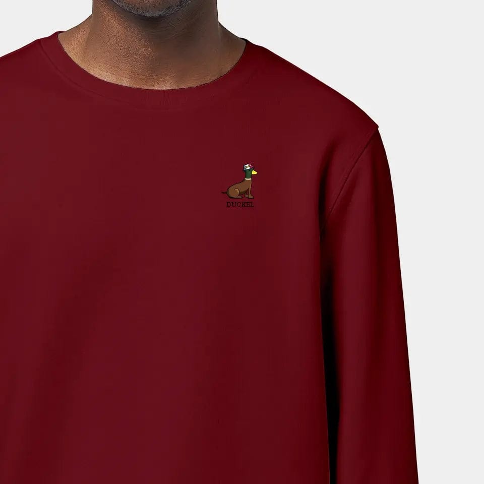 TeeInBlue Sweatshirt "Duckel" Stanley/Stella Roller / burgundy / XXS - aus nachhaltiger und fairer Produktion