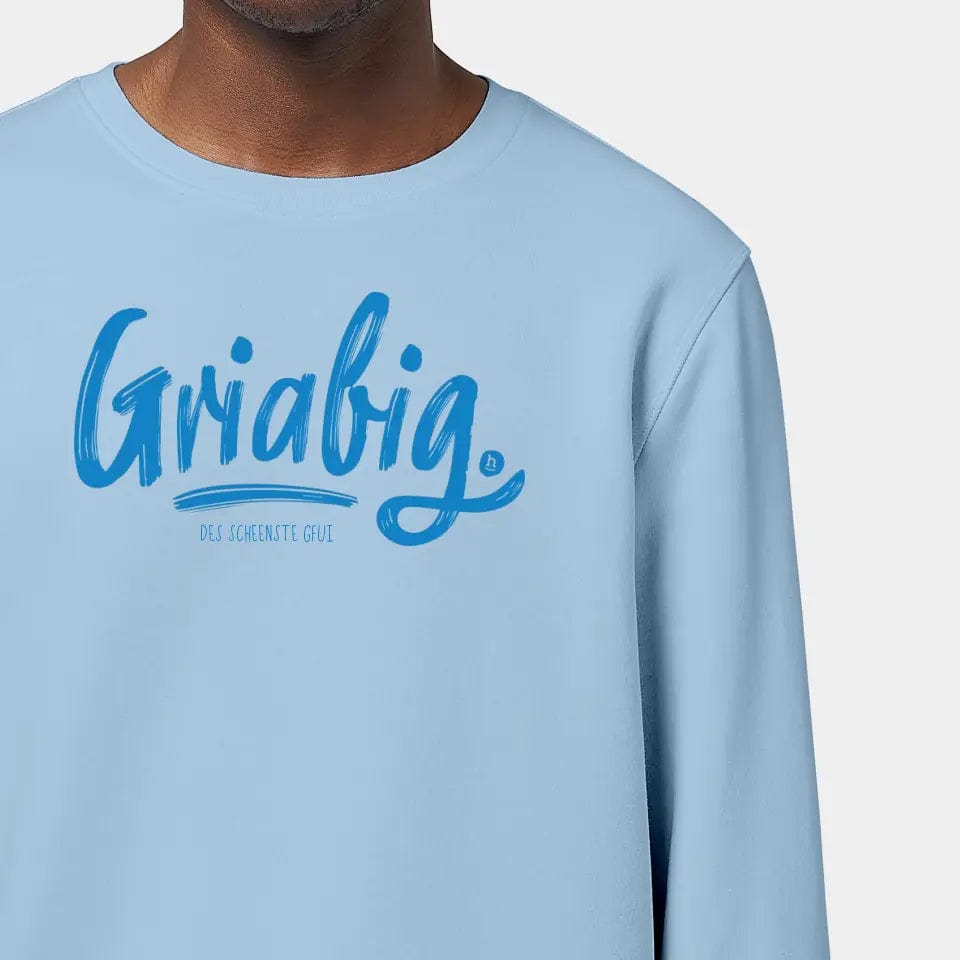 TeeInBlue Sweatshirt "Griabig" Stanley/Stella Roller / sky blue / 3XL - aus nachhaltiger und fairer Produktion