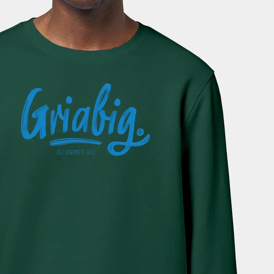TeeInBlue Sweatshirt "Griabig" Stanley/Stella Roller / bottle green / XXS - aus nachhaltiger und fairer Produktion