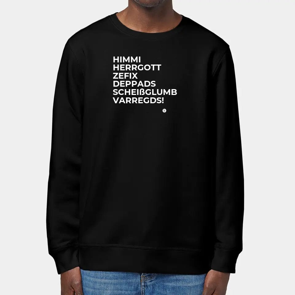 TeeInBlue Sweatshirt "Himmi Herrgott" - aus nachhaltiger und fairer Produktion