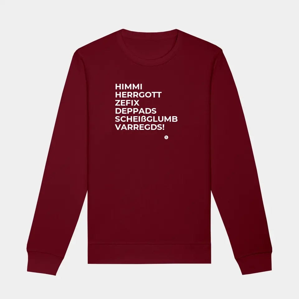 TeeInBlue Sweatshirt "Himmi Herrgott" - aus nachhaltiger und fairer Produktion