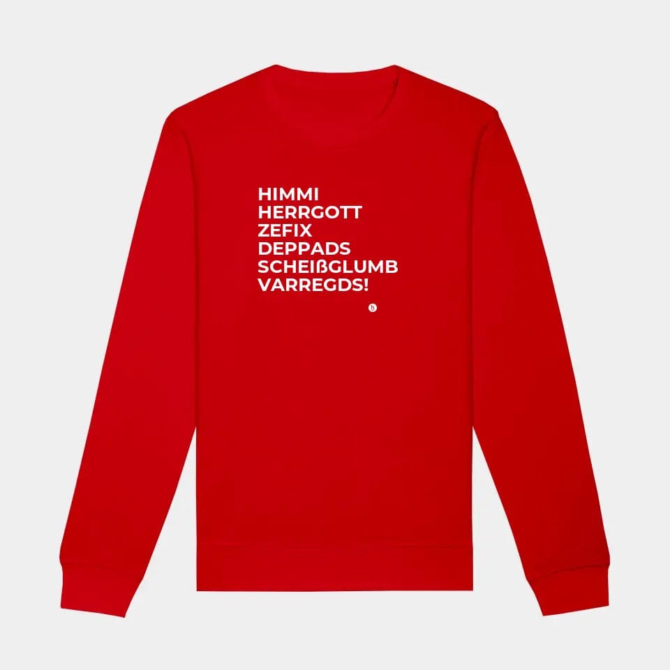 TeeInBlue Sweatshirt "Himmi Herrgott" - aus nachhaltiger und fairer Produktion