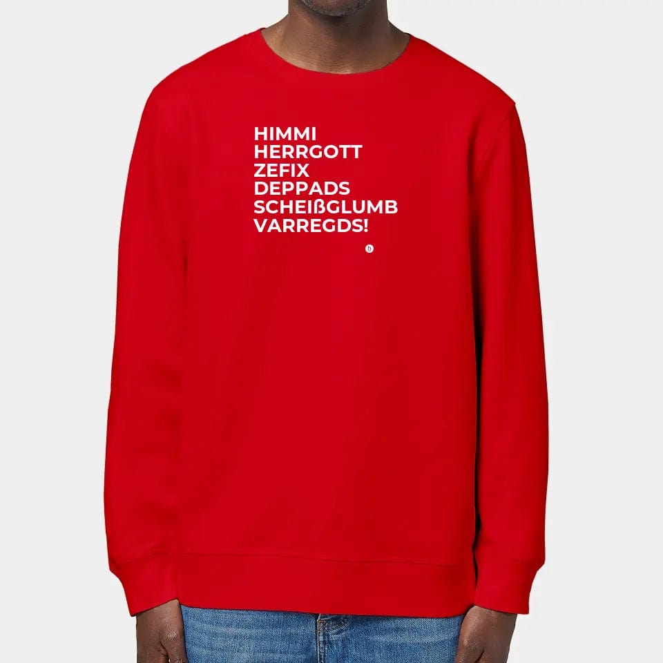 TeeInBlue Sweatshirt "Himmi Herrgott" - aus nachhaltiger und fairer Produktion