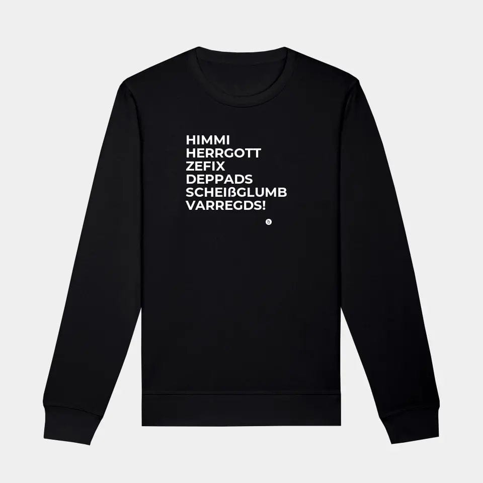 TeeInBlue Sweatshirt "Himmi Herrgott" - aus nachhaltiger und fairer Produktion