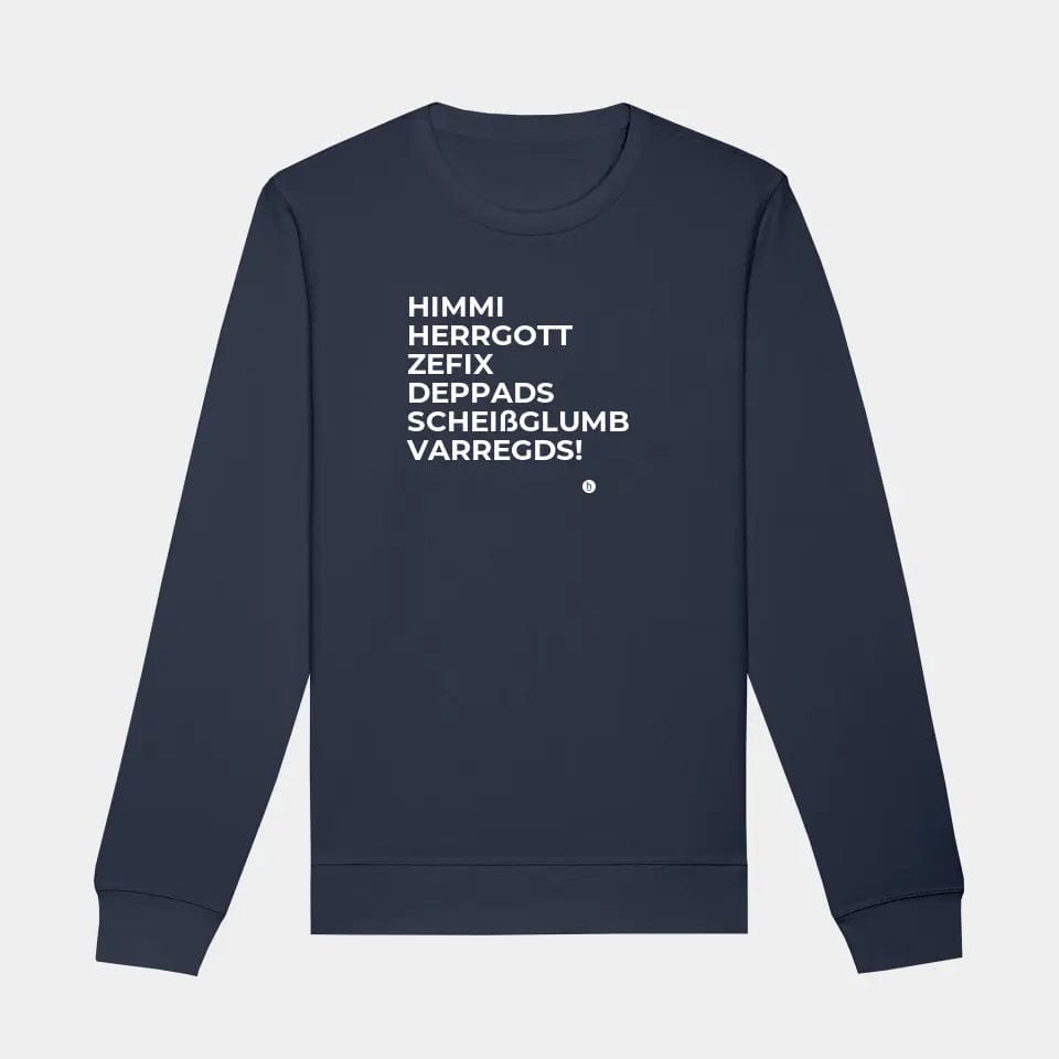 TeeInBlue Sweatshirt "Himmi Herrgott" - aus nachhaltiger und fairer Produktion