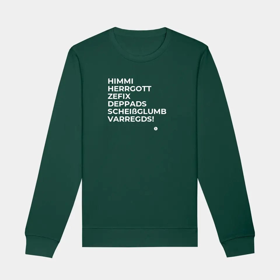 TeeInBlue Sweatshirt "Himmi Herrgott" - aus nachhaltiger und fairer Produktion