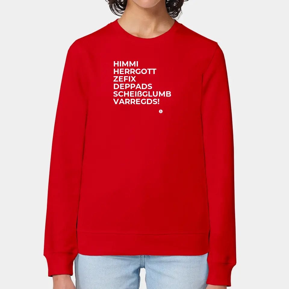 TeeInBlue Sweatshirt "Himmi Herrgott" - aus nachhaltiger und fairer Produktion
