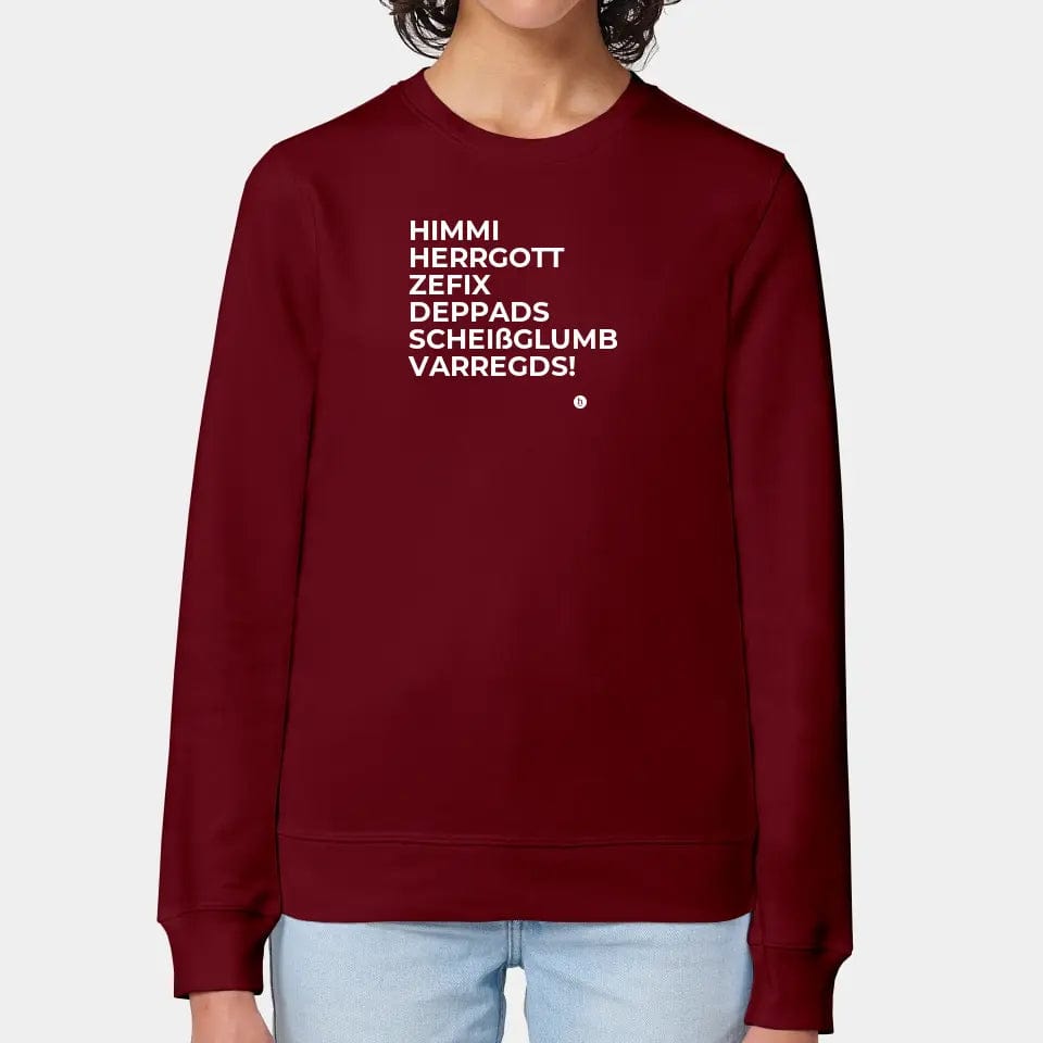 TeeInBlue Sweatshirt "Himmi Herrgott" - aus nachhaltiger und fairer Produktion