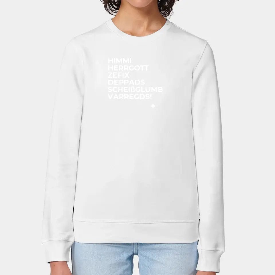 TeeInBlue Sweatshirt "Himmi Herrgott" - aus nachhaltiger und fairer Produktion