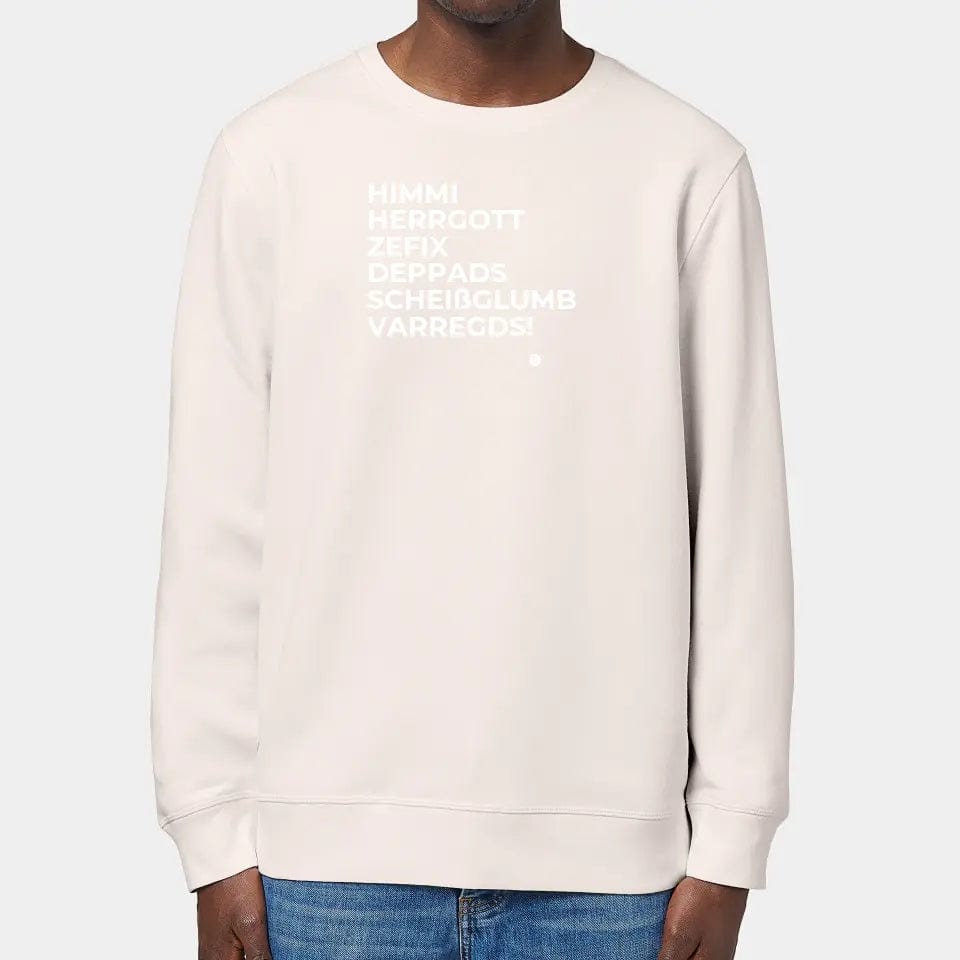 TeeInBlue Sweatshirt "Himmi Herrgott" - aus nachhaltiger und fairer Produktion