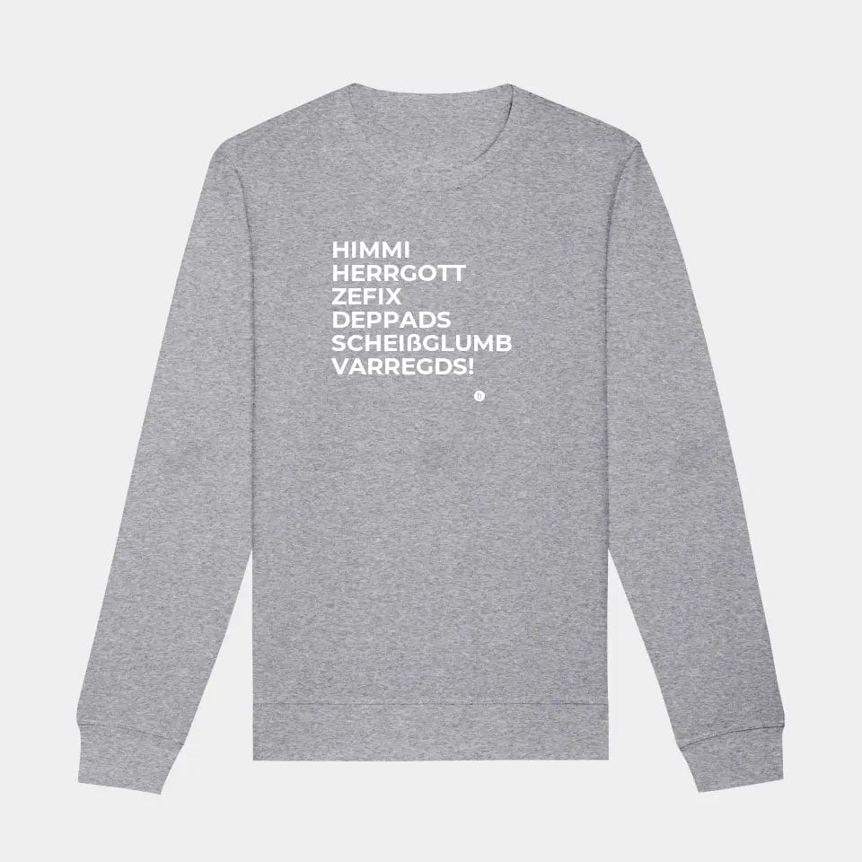 TeeInBlue Sweatshirt "Himmi Herrgott" - aus nachhaltiger und fairer Produktion