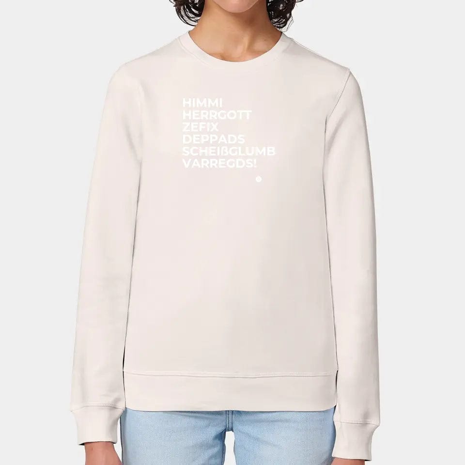 TeeInBlue Sweatshirt "Himmi Herrgott" - aus nachhaltiger und fairer Produktion