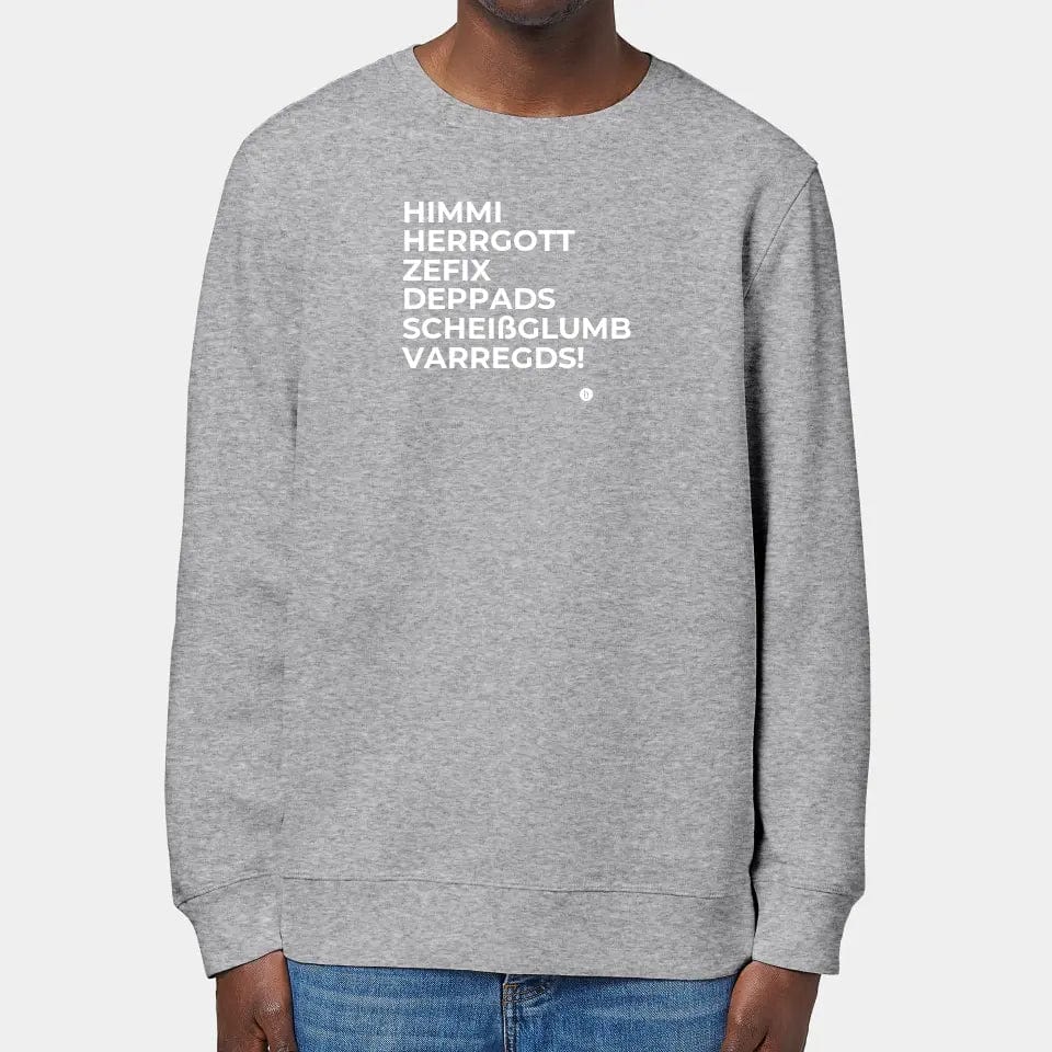 TeeInBlue Sweatshirt "Himmi Herrgott" - aus nachhaltiger und fairer Produktion