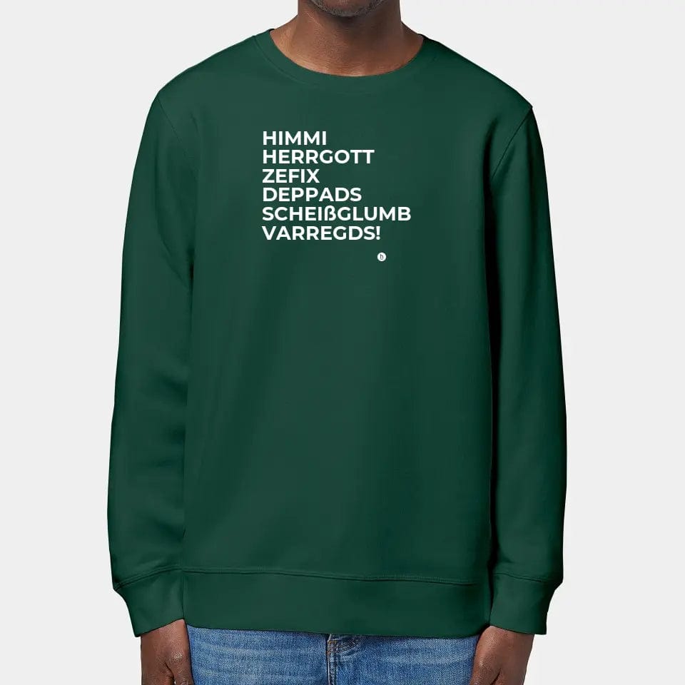TeeInBlue Sweatshirt "Himmi Herrgott" - aus nachhaltiger und fairer Produktion